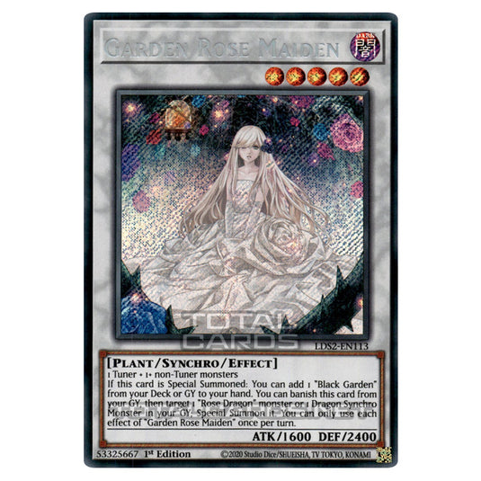 Yu-Gi-Oh! - Legendary Duelists: Season 2 - Garden Rose Maiden (Secret Rare) LDS2-EN113