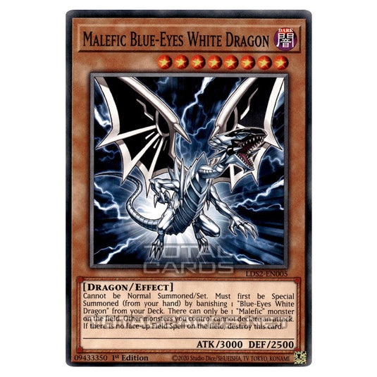 Yu-Gi-Oh! - Legendary Duelists: Season 2 - Malefic Blue-Eyes White Dragon (Common) LDS2-EN005