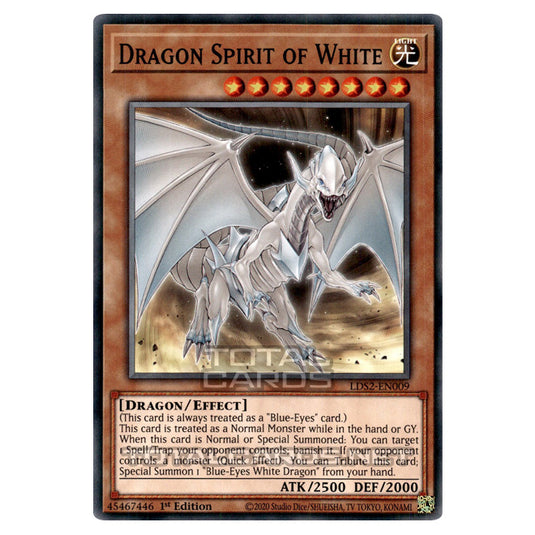 Yu-Gi-Oh! - Legendary Duelists: Season 2 - Dragon Spirit of White (Common) LDS2-EN009