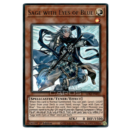 Yu-Gi-Oh! - Legendary Duelists: Season 2 - Sage with Eyes of Blue (Ultra Rare) LDS2-EN011  -Gold