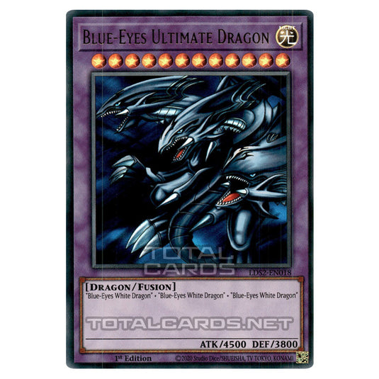 Yu-Gi-Oh! - Legendary Duelists: Season 2 - Blue-Eyes Ultimate Dragon (Ultra Rare) LDS2-EN018 - Blue