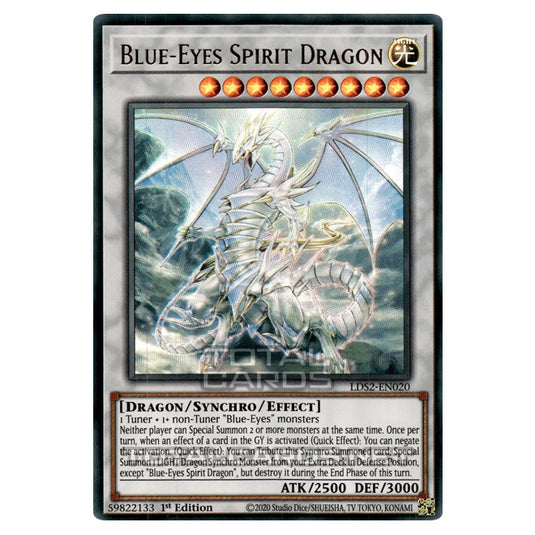 Yu-Gi-Oh! - Legendary Duelists: Season 2 - Blue-Eyes Spirit Dragon (Ultra Rare) LDS2-EN020-Blue