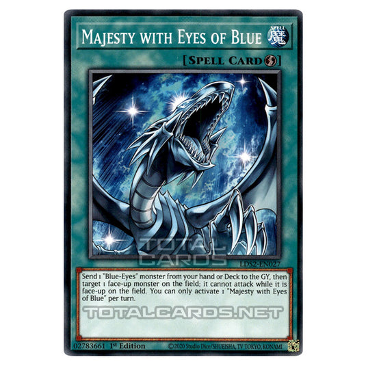 Yu-Gi-Oh! - Legendary Duelists: Season 2 - Majesty with Eyes of Blue (Common) LDS2-EN027