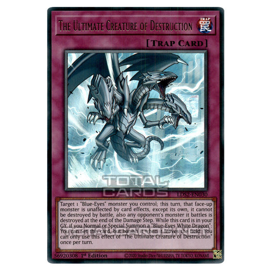 Yu-Gi-Oh! - Legendary Duelists: Season 2 - The Ultimate Creature of Destruction (Ultra Rare) LDS2-EN030 - Blue