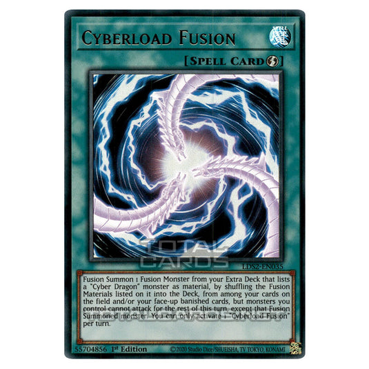 Yu-Gi-Oh! - Legendary Duelists: Season 2 - Cyberload Fusion (Ultra Rare) LDS2-EN035-Blue