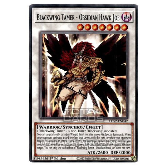 Yu-Gi-Oh! - Legendary Duelists: Season 2 - Blackwing Tamer - Obsidian Hawk Joe (Common) LDS2-EN042