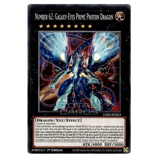 Yu-Gi-Oh! - Legendary Duelists: Season 2 - Number 62: Galaxy-Eyes Prime Photon Dragon (Common) LDS2-EN053