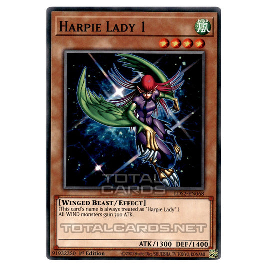 Yu-Gi-Oh! - Legendary Duelists: Season 2 - Harpie Lady 1 (Common) LDS2-EN068