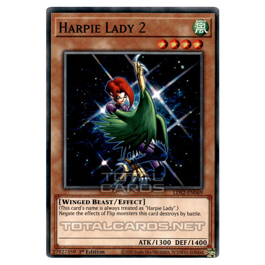 Yu-Gi-Oh! - Legendary Duelists: Season 2 - Harpie Lady 2 (Common) LDS2-EN069