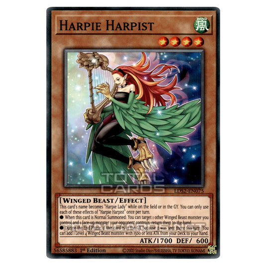 Yu-Gi-Oh! - Legendary Duelists: Season 2 - Harpie Harpist (Common) LDS2-EN075