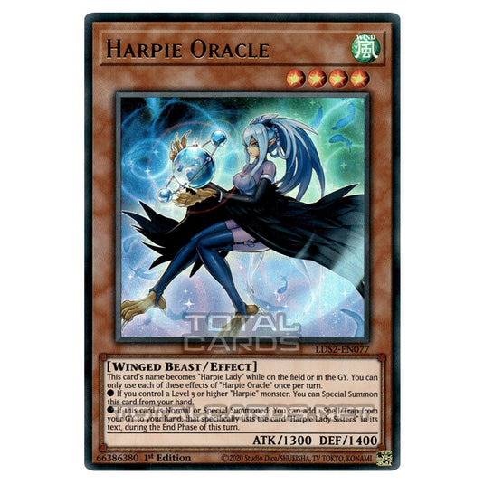 Yu-Gi-Oh! - Legendary Duelists: Season 2 - Harpie Oracle (Ultra Rare) LDS2-EN077-Blue