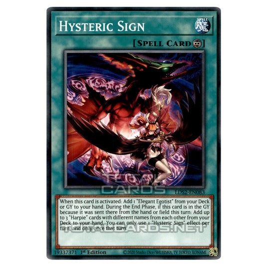 Yu-Gi-Oh! - Legendary Duelists: Season 2 - Hysteric Sign (Common) LDS2-EN083