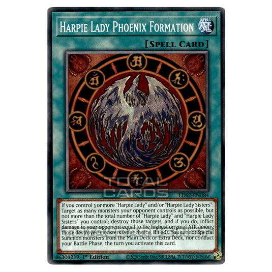 Yu-Gi-Oh! - Legendary Duelists: Season 2 - Harpie Lady Phoenix Formation (Common) LDS2-EN084