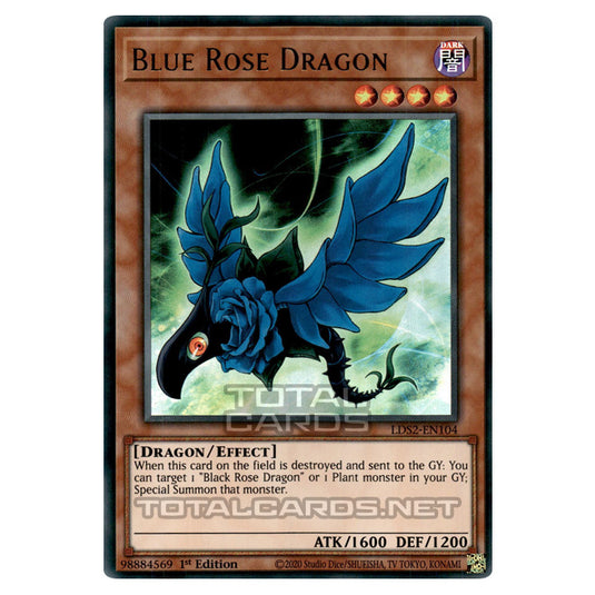 Yu-Gi-Oh! - Legendary Duelists: Season 2 - Blue Rose Dragon (Ultra Rare) LDS2-EN104-Blue