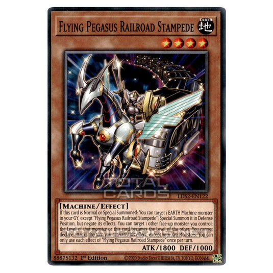 Yu-Gi-Oh! - Legendary Duelists: Season 2 - Flying Pegasus Railroad Stampede (Common) LDS2-EN122