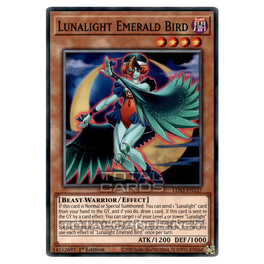 Yu-Gi-Oh! - Legendary Duelists: Season 2 - Lunalight Emerald Bird (Common) LDS2-EN127