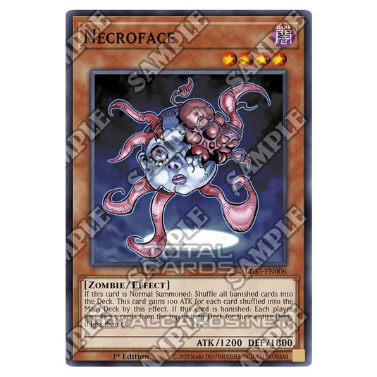 Yu-Gi-Oh! - Legendary Duelists: Season 3 - Necroface (Common) LDS3-EN006 Yu-Gi-Oh! - Legendary Duelists: Season 3 - Necroface (Common) LDS3-EN006