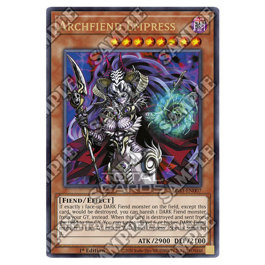 Yu-Gi-Oh! - Legendary Duelists: Season 3 - Archfiend Empress (Ultra Rare) LDS3-EN007