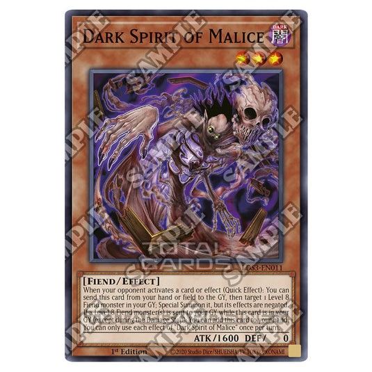 Yu-Gi-Oh! - Legendary Duelists: Season 3 - Dark Spirit of Malice (Common) LDS3-EN011