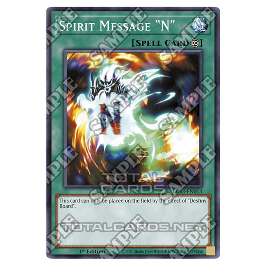 Yu-Gi-Oh! - Legendary Duelists: Season 3 - Spirit Message N (Common) L Yu-Gi-Oh! - Legendary Duelists: Season 3 - Spirit Message N (Common) L