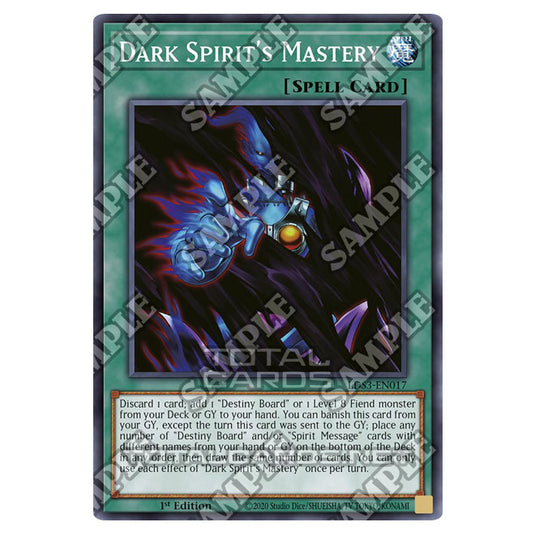 Yu-Gi-Oh! - Legendary Duelists: Season 3 - Dark Spirit's Mastery (Common) LDS3-EN017