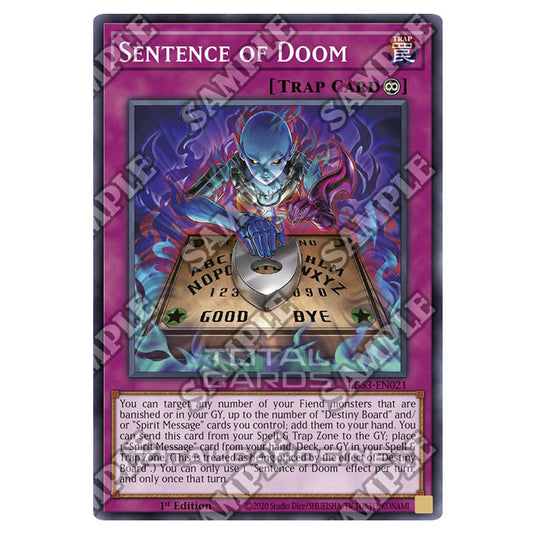 Yu-Gi-Oh! - Legendary Duelists: Season 3 - Sentence of Doom (Common) LDS3-EN021