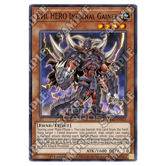 Yu-Gi-Oh! - Legendary Duelists: Season 3 - Evil HERO Infernal Gainer (Common) LDS3-EN023