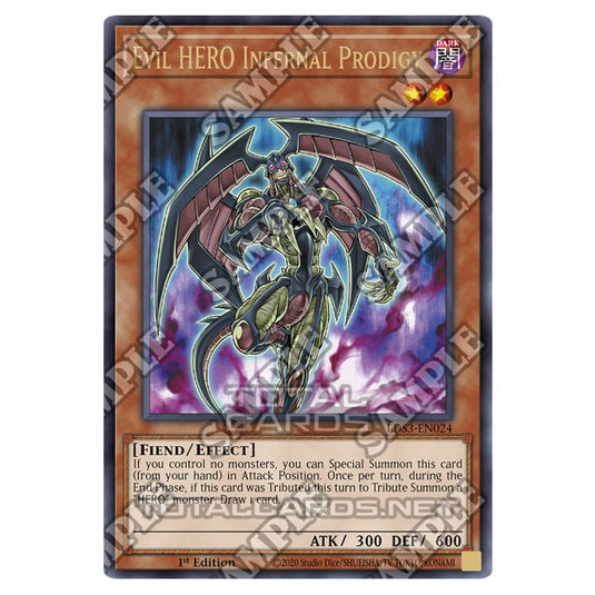 Yu-Gi-Oh! - Legendary Duelists: Season 3 - Evil HERO Infernal Prodigy (Ultra Rare) LDS3-EN024