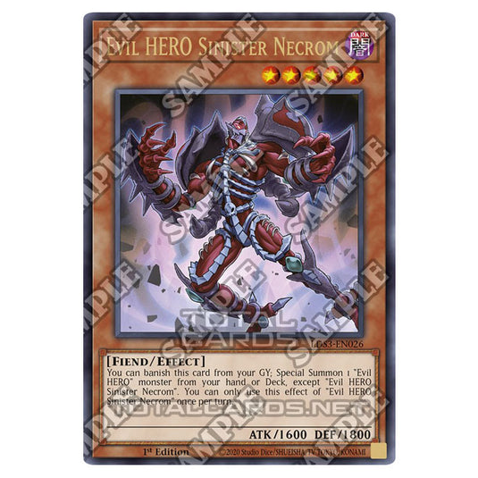 Yu-Gi-Oh! - Legendary Duelists: Season 3 - Evil HERO Sinister Necrom (Ultra Rare) LDS3-EN026