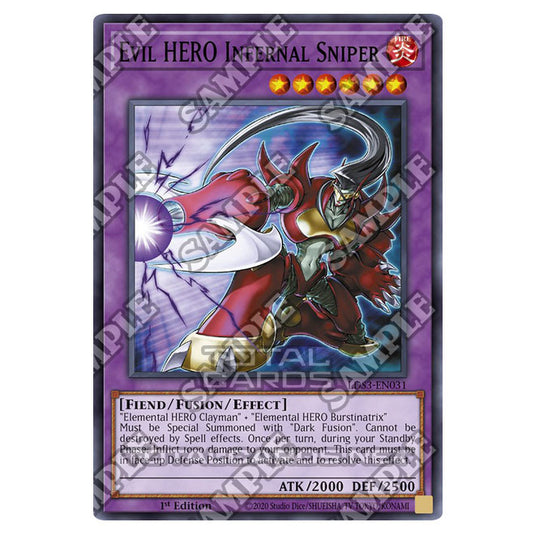 Yu-Gi-Oh! - Legendary Duelists: Season 3 - Evil HERO Infernal Sniper (Common) LDS3-EN031