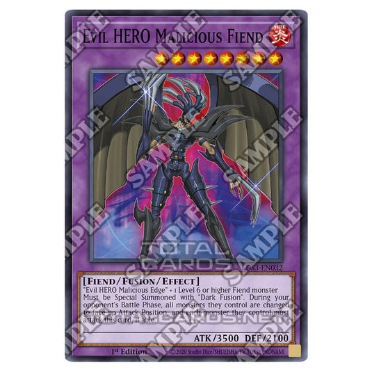 Yu-Gi-Oh! - Legendary Duelists: Season 3 - Evil HERO Malicious Fiend (Common) LDS3-EN032