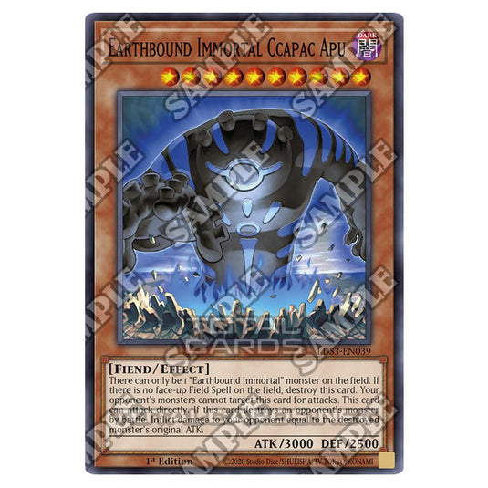 Yu-Gi-Oh! - Legendary Duelists: Season 3 - Earthbound Immortal Ccapac Apu (Common) LDS3-EN039