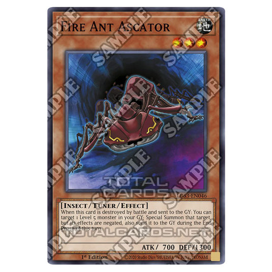 Yu-Gi-Oh! - Legendary Duelists: Season 3 - Fire Ant Ascator (Common) LDS3-EN046