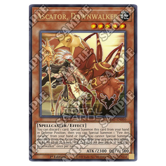 Yu-Gi-Oh! - Legendary Duelists: Season 3 - Ascator, Dawnwalker (Ultra Rare) LDS3-EN050