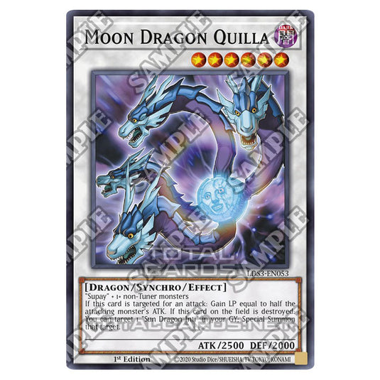 Yu-Gi-Oh! - Legendary Duelists: Season 3 - Moon Dragon Quilla (Common) LDS3-EN053