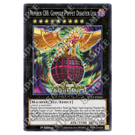 Yu-Gi-Oh! - Legendary Duelists: Season 3 - Number C88: Gimmick Puppet Disaster Leo (Common) LDS3-EN066