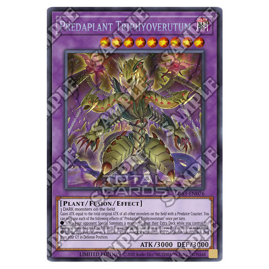 Yu-Gi-Oh! - Legendary Duelists: Season 3 - Predaplant Triphyoverutum (Secret Rare) LDS3-EN076