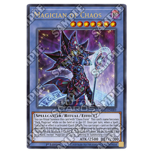 Yu-Gi-Oh! - Legendary Duelists: Season 3 - Magician of Chaos (Ultra Rare) LDS3-EN089