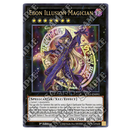 Yu-Gi-Oh! - Legendary Duelists: Season 3 - Ebon Illusion Magician (Ultra Rare) LDS3-EN091