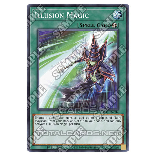 Yu-Gi-Oh! - Legendary Duelists: Season 3 - Illusion Magic (Common) LDS Yu-Gi-Oh! - Legendary Duelists: Season 3 - Illusion Magic (Common) LDS