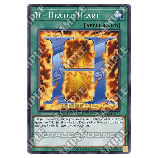Yu-Gi-Oh! - Legendary Duelists: Season 3 - H - Heated Heart (Common) LDS3-EN107