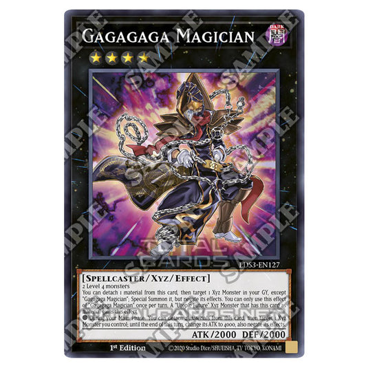 Yu-Gi-Oh! - Legendary Duelists: Season 3 - Gagagaga Magician (Common) LDS3-EN127
