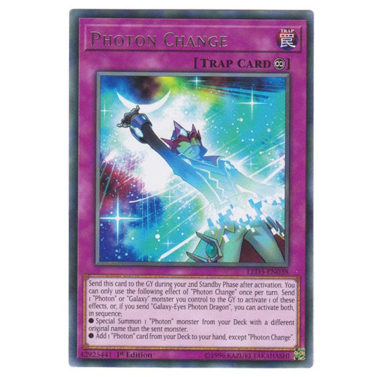 Yu-Gi-Oh! - White Dragon Abyss - Photon Change (Rare) LED3-038 Yu-Gi-Oh! - White Dragon Abyss - Photon Change (Rare) LED3-038