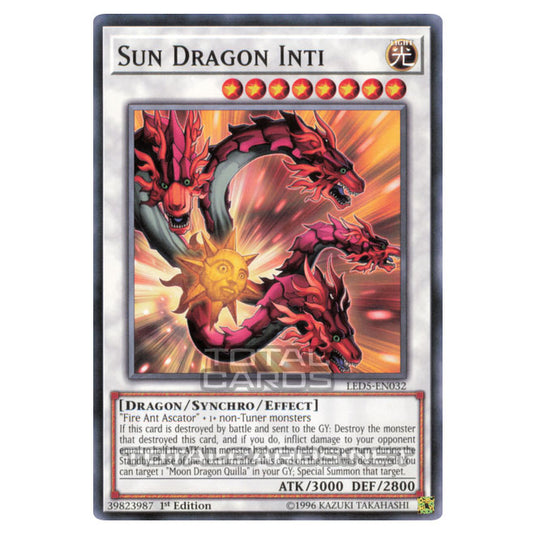 Yu-Gi-Oh! - Legendary Duelists: Immortal Destiny - Sun Dragon Inti (Common) LED5-EN032