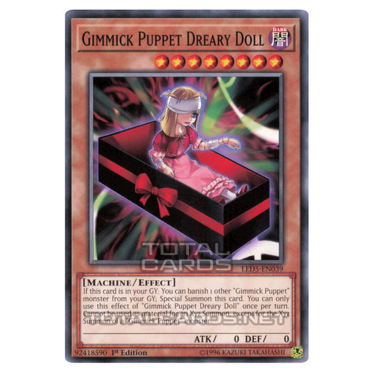 Yu-Gi-Oh! - Legendary Duelists: Immortal Destiny - Gimmick Puppet Dreary Doll (Common) LED5-EN039