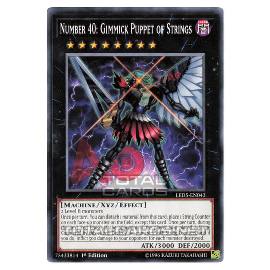 Yu-Gi-Oh! - Legendary Duelists: Immortal Destiny - Number 40: Gimmick Puppet of Strings (Common) LED5-EN043