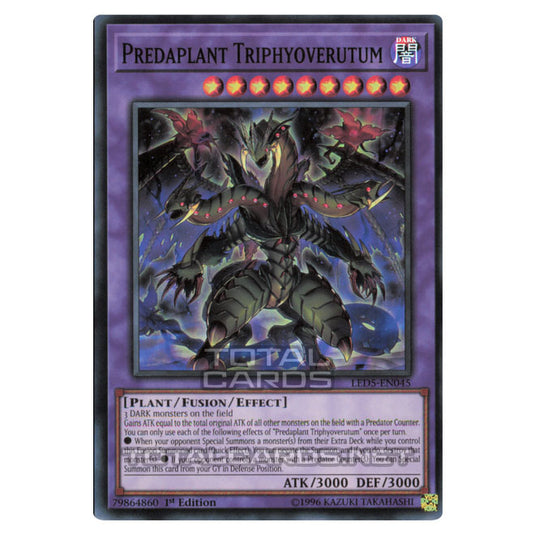 Yu-Gi-Oh! - Legendary Duelists: Immortal Destiny - Predaplant Triphyoverutum (Super Rare) LED5-EN045