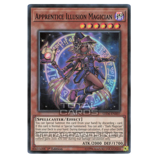 Yu-Gi-Oh! - Legendary Duelists - Magical Hero - Apprentice Illusion Magician (Super Rare) LED6-EN007