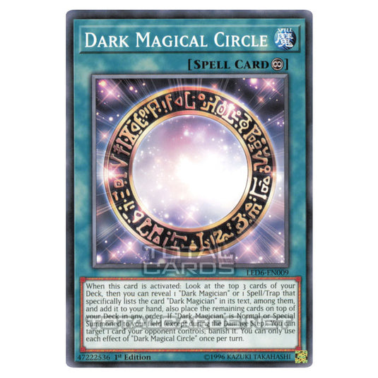 Yu-Gi-Oh! - Legendary Duelists - Magical Hero - Dark Magical Circle (Common) LED6-EN009