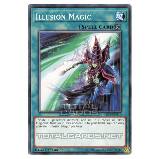 Yu-Gi-Oh! - Legendary Duelists - Magical Hero - Illusion Magic (Common) LED6-EN010